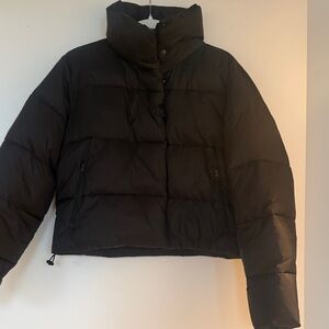 ALO Yoga Gold Rush ✨ Black Puffer Jacket